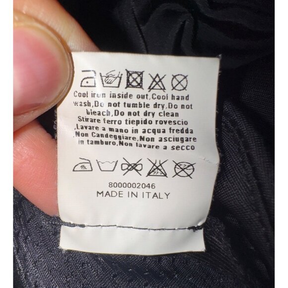 Fornarina Black Ruched Skirt Large Y2k Casual Trendy Athleisure Italy Retro City - Picture 9 of 9